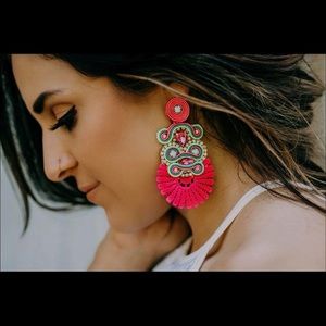 Handmade Columbian earring